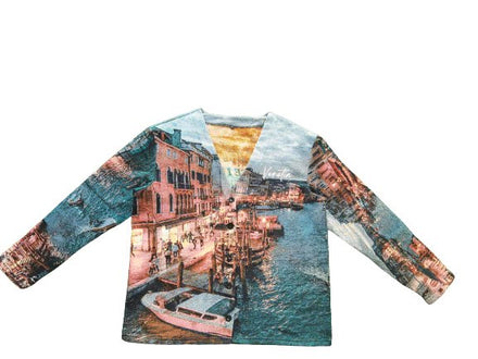 A Night in Venice Tapestry Cardigan